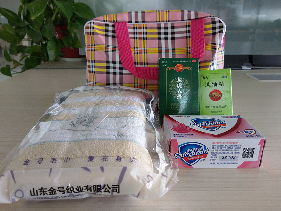 奧聯(lián)夏日送清涼，工會關(guān)愛潤心田